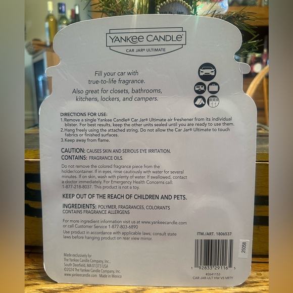 Yankee Candle Car Jar Ultimate Multipack Air Freshener - Picture 8 of 8